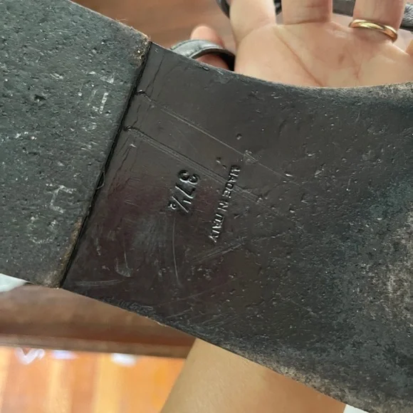 CHANEL Black Quilted Sandals Slip-On Comfort - Picture 8 of 10